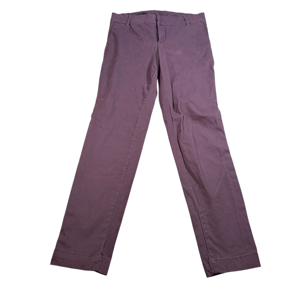 Kut from the Kloth womens skinny dark purple chinos.  Size 2. workwear, khakis